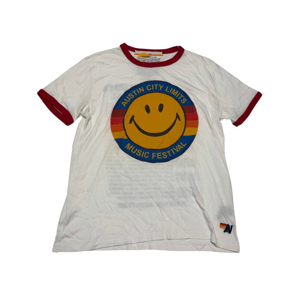 Aviator Nation Ringer Tee Austin City Limits 2021 size Medium